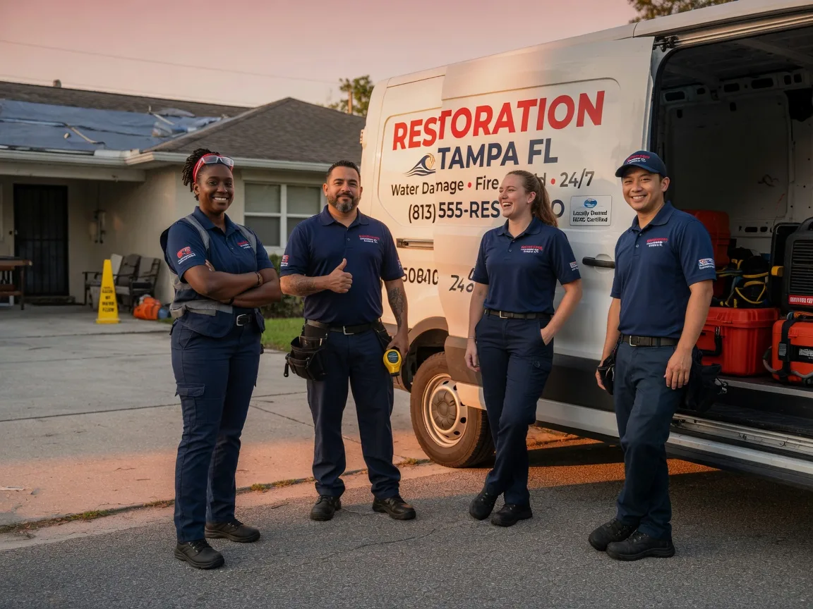 Water Damage Restoration company in Pleasant Grove, CA